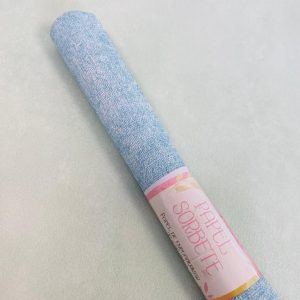 Papel Sorbete Azul/Blanco